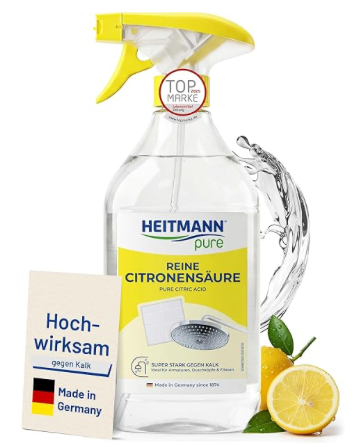 pure Reine Citronensäure, Bio-Entkalker 500 ml