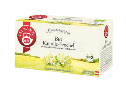 Bio Teekanne Kamille/Fenchel  20er